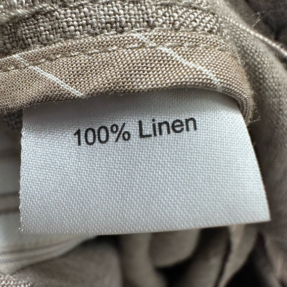 Joseph abboud 100% Linen sport coat 2 button blazer Tan Birdsey size XL NWT - Picture 3 of 16